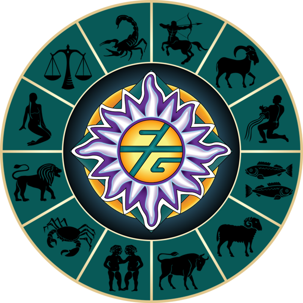 astrological wheel